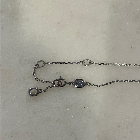 Swarovski Silver Constella Necklace Pendant BRAND NEW 14.78in +2in extender - Picture 6 of 7